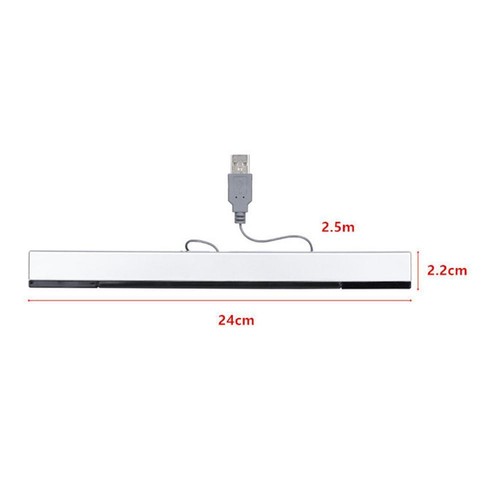 Wired Infrared Sensor Bar IR Ray Inductor for Wii Wii U Remote MotionUK - Picture 12 of 12