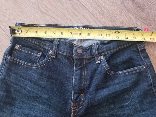 Youth Kids LEVI'S FENIZEN 285 Relaxed Fit Jeans. 30 X 23 Dark Blue Comfortable - Picture 2 of 8