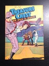 Treasure Chest of Fun & Fact Vol.4, #20, May 31, 1949, VG+, Baseball's Bob Lemon