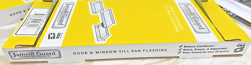 Jamsill (C86) 6-9/16" Up To 40" Door Window Pan Flashing - Picture 2 of 3