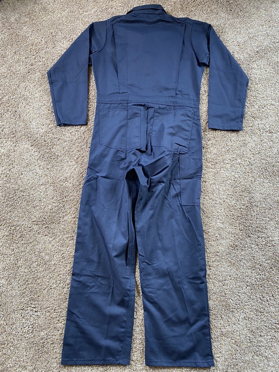 Universal Overall Navy Blue Coveralls (G) - Size 40 - New Old