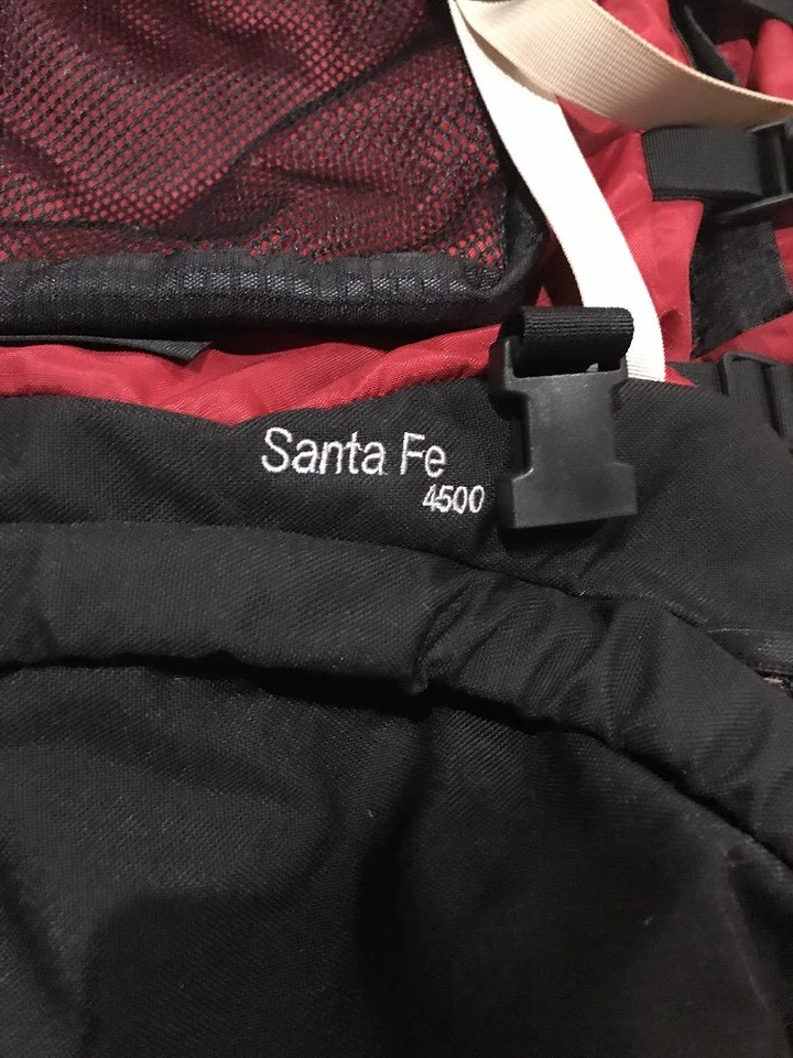 Kelty Santa Fe 4500 Senderismo Mochila Múltiple Día Interno Marco Rojo Burdeos - Imagen 3 de 4