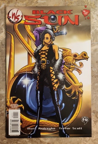SCHWARZE SUN: 1, 1-B, 2, 5 & 6 - Unvollständige Bild-Comics MARC ANDREYKO Trevor Scott - Bild 6 von 13