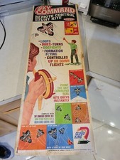 VINTAGE SKY COMMAND REMOTE CONTROL STUNT KITE-REMCO-OPEN ORIGINAL BOX