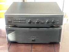 RARE DUAL MONO PREAMPLIFIER AND AMPLIFIER COMBO KNOWN AS ORACLE CANADA PROTOTYPE