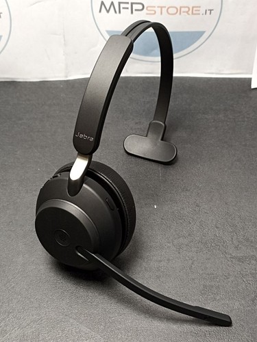 Jabra Evolve 2 65 USB-A HSC110W Mono Cuffia - Nero - Photo 5/14