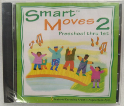 Abridge Club Smart Moves 2: Preschool thru 1st Angela Russ-Ayon (CD, 2004) NEW