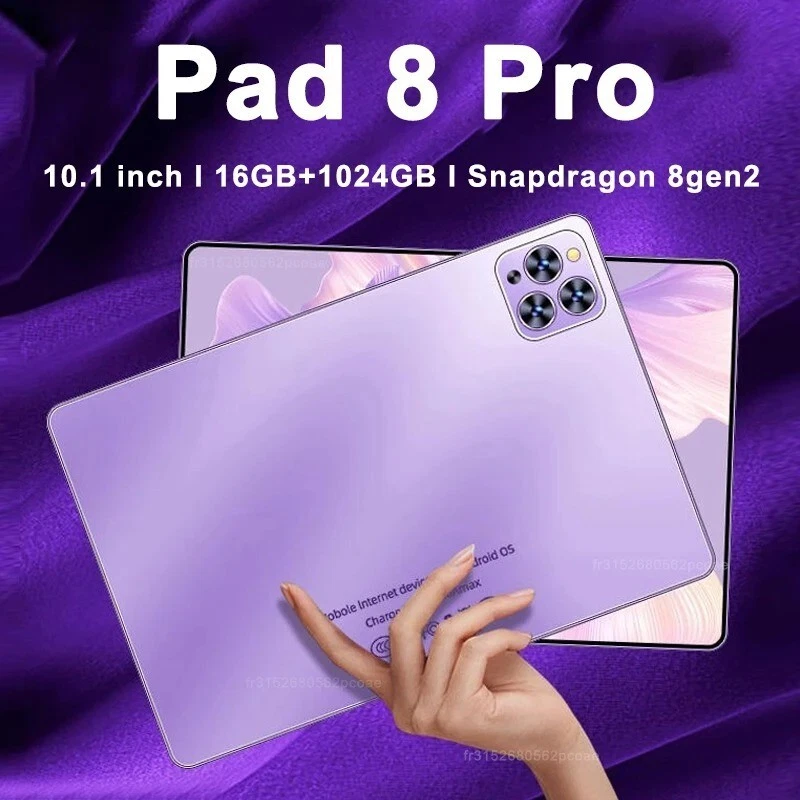 Tablette Pad 8 Pro 10,1 Pouces Android 13 Global Snapdragon 8gen2 5G 120HZ - Photo 2/4
