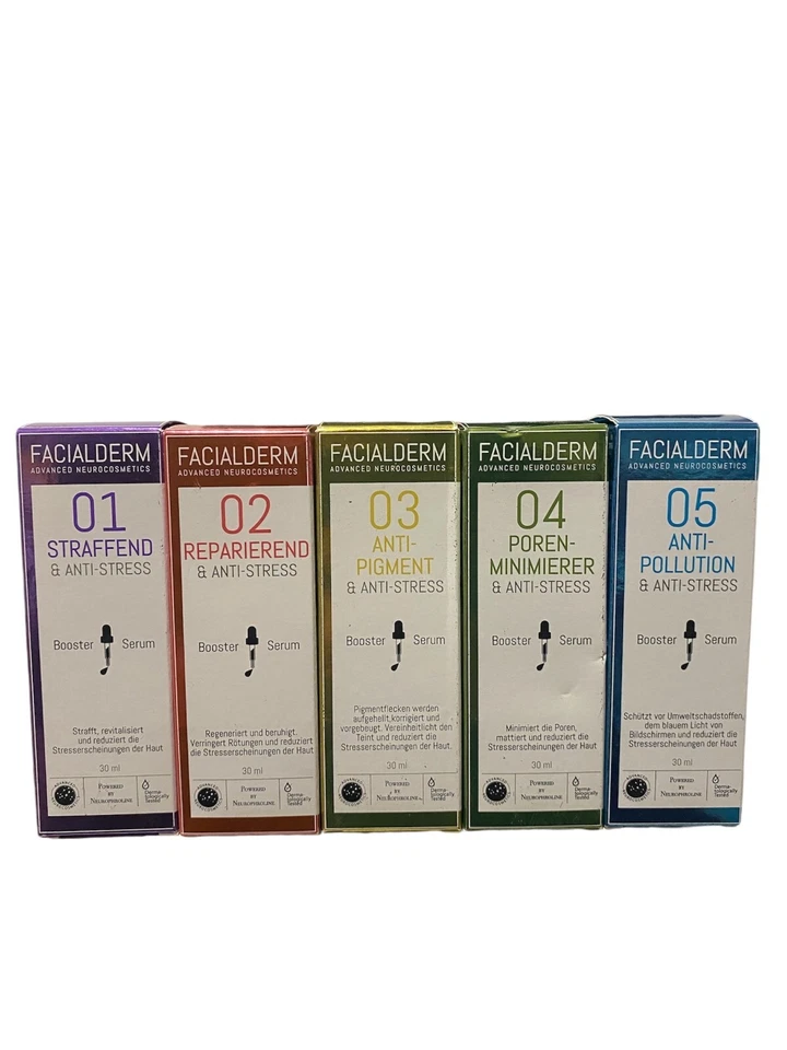 Facialderm  Booster Serum 30ml Verschiedene Varianten wählbar Neu - Bild 1 von 1