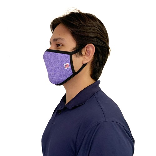 Face Mask Cotton Washable Reusable Double Layer Filter Protection Made in USA - Picture 36 of 43