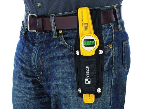 Stabila - 81S-REM Rare Earth Magnetic Torpedo Level 25cm in Holster - Picture 2 of 2