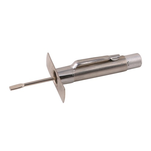 Medidor de profundidad de banda de rodadura de neumáticos 32 nds lecturas | barril de acero y barra indicadora de aluminio - Imagen 2 de 5