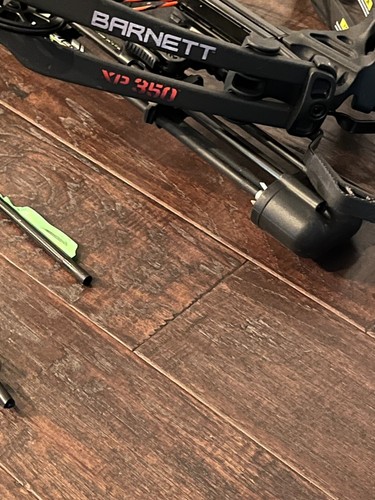 CROSSBOW WITH COLLAPSIBLE  STOCK, RED AND GREEN DOT SCOPE, & includes accessorie - Picture 5 of 9