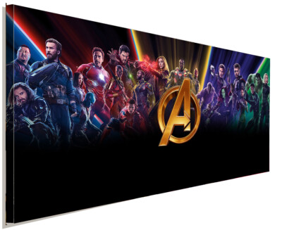 Avenger Marvel Leinwandbild AK ART Kunstdruck Wandbild Wanddeko Panorama TOP XXL