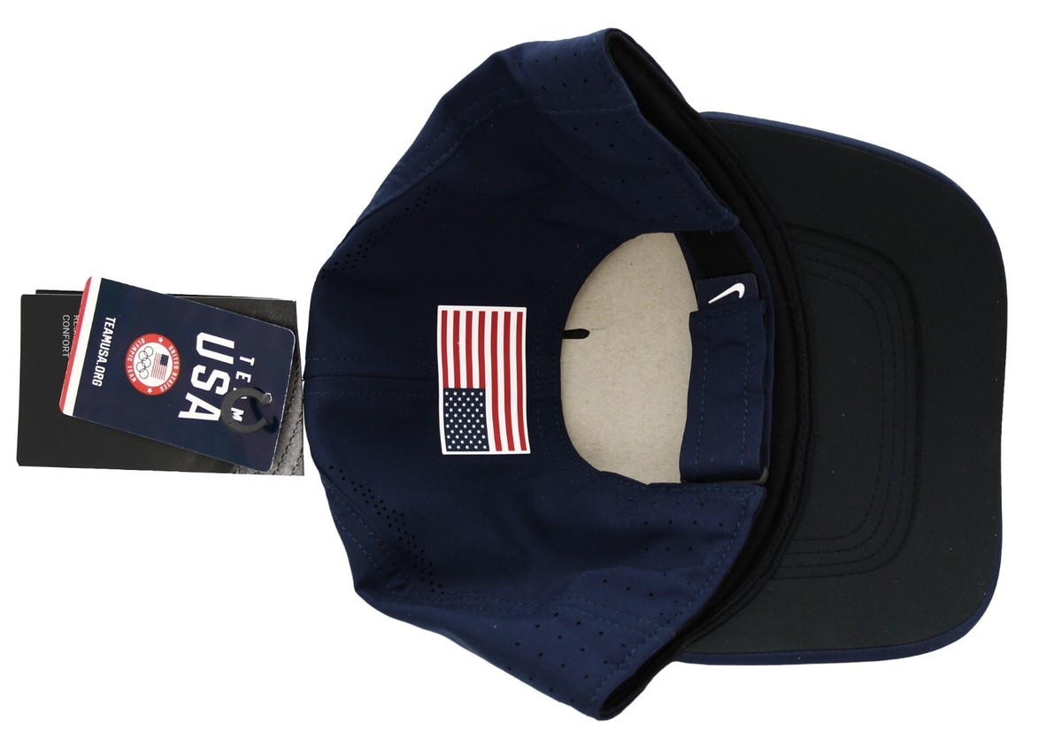 Nike Team USA Youth Kids Hat Legacy91 Aerobill Adjustable Brimmed