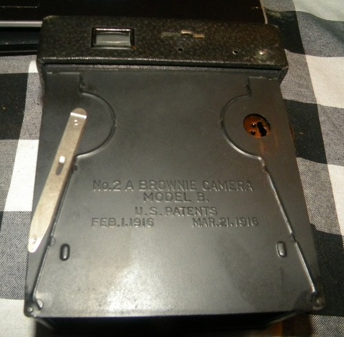 DE COLECCIÓN EASTMAN KODAK NO. 2-A BROWNIE MODELO B, CÁMARA DE CAJA 1916, USA PELÍCULA #116 - Imagen 6 de 13