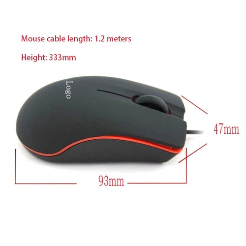 For M20 USB Wired Mini Mouse 1200 DPI Optical Mouse For Computer Laptop - Picture 3 of 14