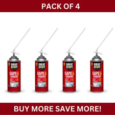 Great Stuff 12 Oz. Gaps and Cracks Insulating Spray Foam Sealant 4 pack