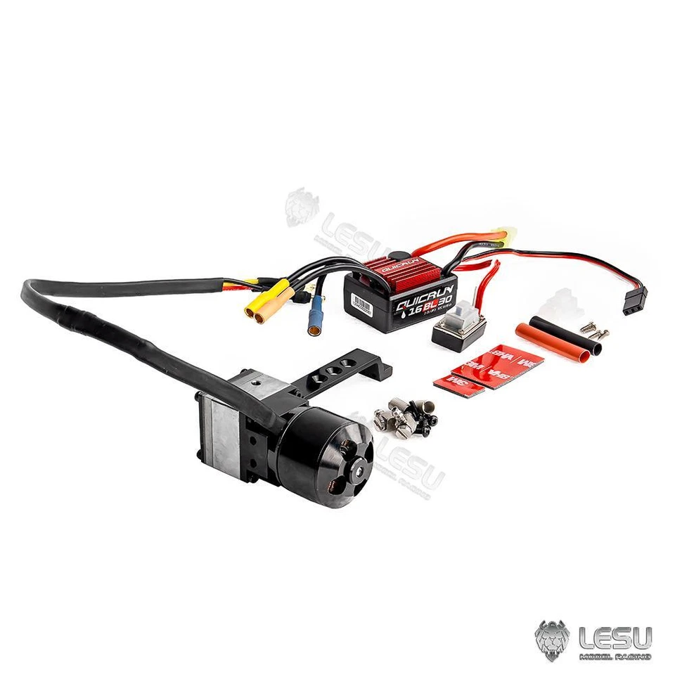 LESU 1/14 Hydraulic Oil Pump Motor ESC Spare Part for RC Truck DIY Tamiye Model - Image 2 of 4