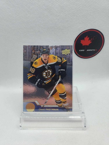 2016-17 16/17 Upper Deck SILVER FOIL #16 David Pastrnak Boston Bruins