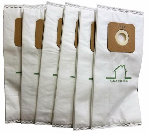 6 Type A HEPA Bags for Riccar Vibrance Simplicity Symmetry Carpet Pro Clean Max - Picture 2 of 3