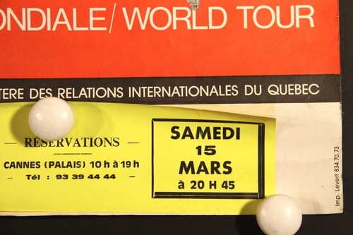 1986 Les Ballets Jazz de Montreal Dance Poster World Tour Performance Cannes - Picture 9 of 9