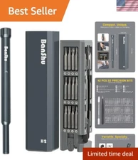 Compact 46-in-1 Screwdriver Set - Precision Tools for Laptops, Watches, and More