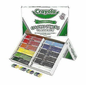 Crayola classpack colored pencil 240ct 688024 (071662080242)