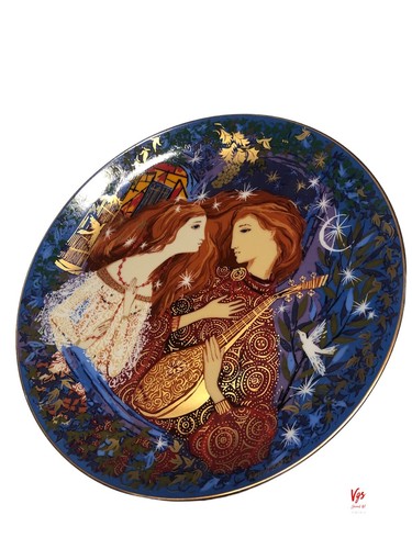 Art Plate "Romeo & Juliet" by Russell-Barrer From the Series Romantic Loves - Picture 6 of 9