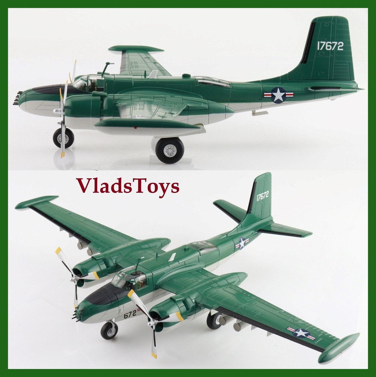 ホビーマスター 1/72 B-26K Counter Invader Hobby Master 1:72 B-26K Counter Invader USAF, #64-17672