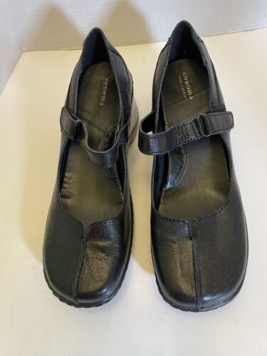 Sonoma Life + Style Leder Mary Jane Schuhe - Damengröße 11M - NEU