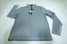 Greyson Monogram Jacquard 1/4 Zip Pullover Mens Size Medium Arvon INV12708588