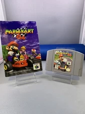 Mario Kart 64 with Manual (Nintendo 64, 1997) TESTED AND AUTHENTIC Fast Ship