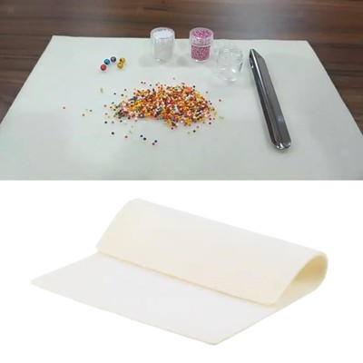 Perlenmatte Auffädeln Auffädeln Werkzeug Schwamm Tischset zum Malen Schmuckherstellung