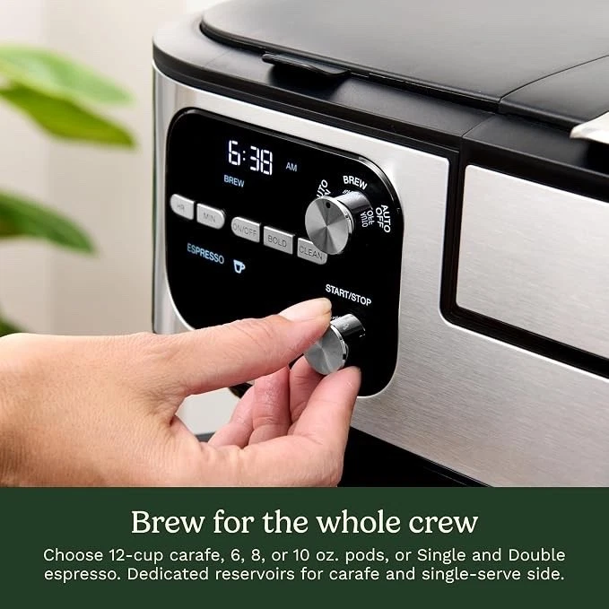 Cuisinart Centro de Café Barista Bar 4 en 1 Café, SS-4N1NAS, Nuevo Caja Abierta