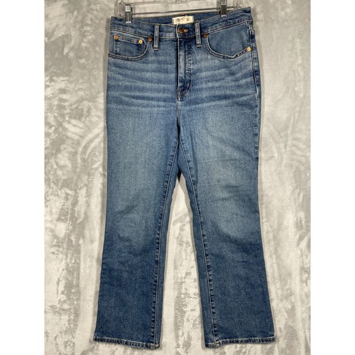 Madewell Cali Demi-Boot High Rise Jeans Medium Wash Size 28 CKP464978120