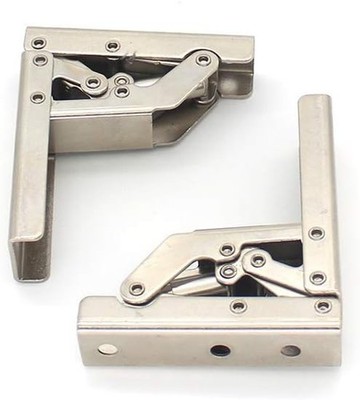 90 Degree Folding Door/Shelf Hinge Hidden Bracket Table Holder Furniture Part...