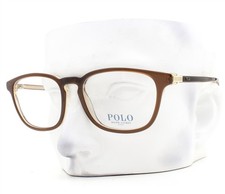 Ralph Lauren Polo Eyeglasses PH 2253 6029 Glasses Crystal Brown on Clear No Case