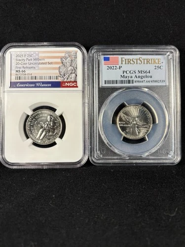 American Women Quarter Lot PCGS NGC MS64 MS66 First Strike / Releases
