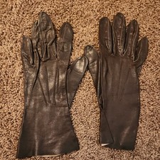 Vintage real leather gloves by Superb size 7
