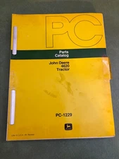 oem JOHN DEERE 4620 Tractor Dealer Parts Catalog PC-1229
