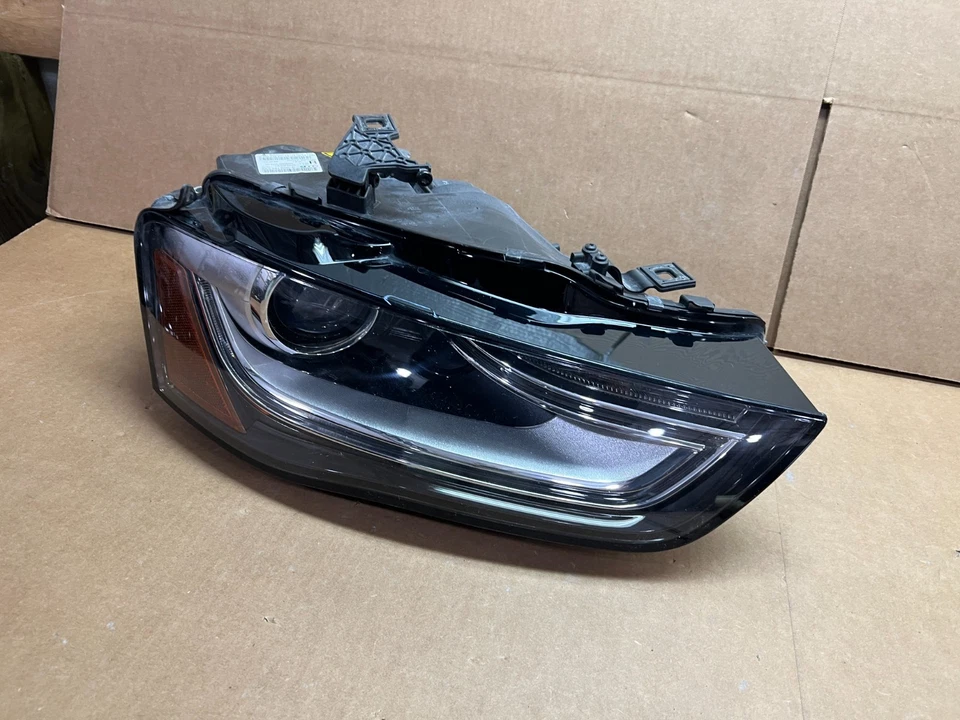 OEM 2013 2014 2015 2016 AUDI A4 XENON HEADLIGHT NON-AFS RIGHT RH NICE! - Image 3 of 4