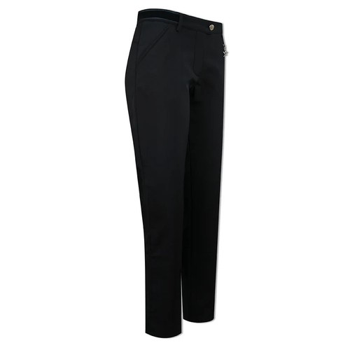 Swing Out Sister Ladies Wind Water Resistant Navy Golf Trousers - Size 14 31" W - Picture 3 of 7