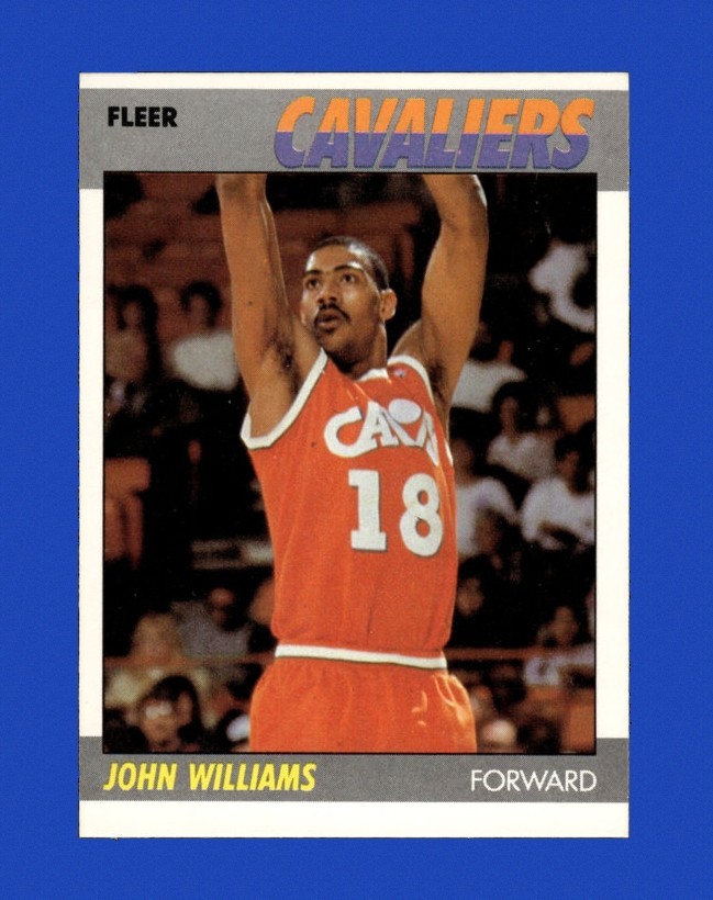 1987-88 Fleer Set-Break #123 Hot Rod Williams NM-MT OR BETTER *GMCARDS*