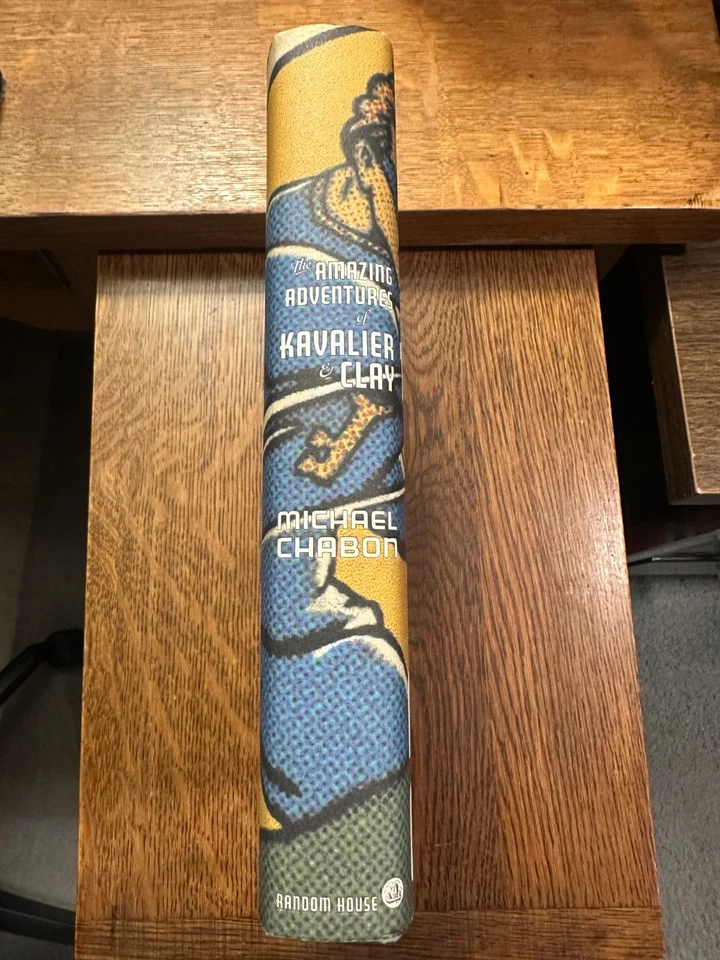 SIGNED Amazing Adventures of Kavalier and Clay: A Novel by Michael Chabon 2000 Foto 4 de 4