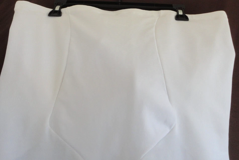 Cinto de calcinha branco vintage não usado Crown-Ette - Tamanho 46/8X novo sem etiquetas - Imagem 3 de 4