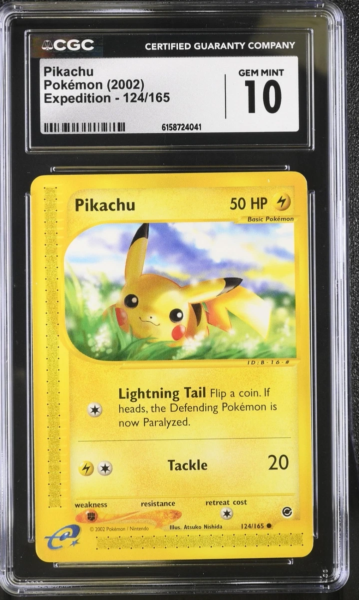ポケモンカード ピカチュウ e 英語版 expedition アンリミ2002 Pikachu Pokémon TCG Expedition Base Set Individual Collectible