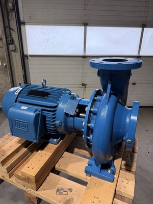 Wilo/Scot Centrifugal Pump 96 SF 6x5 Flanged 20HP WEG TEFC 1750 RPM