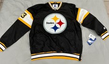 Pittsburgh Steelers Starter Jacket Size XL NWT Black and Yellow