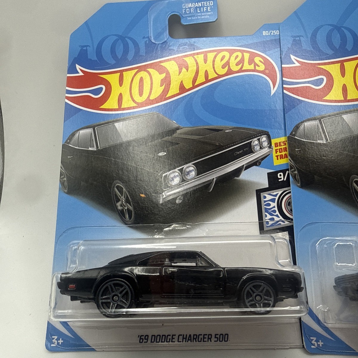 ホットウィール '69 ダッジ チャージャー ブラック Lot Of 2 2019 Hot Wheels '69 Dodge Charger 500 Black #80/250 Rod